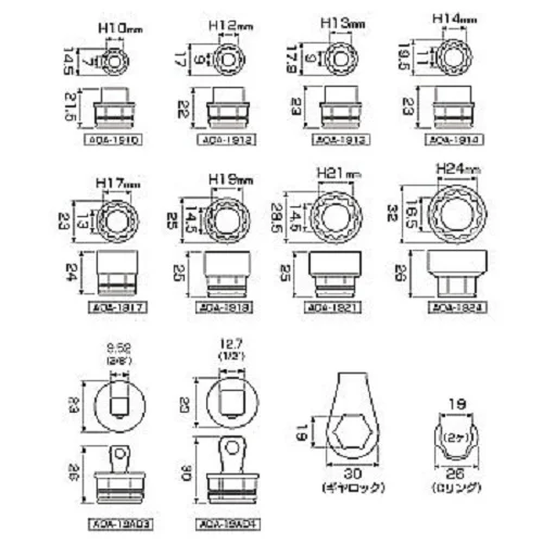 Phụ kiện đầu tuýp anex #aoa