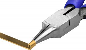 Kìm nhọn thủ công loại mũi ngắn 125mm MEB-125 Tsunoda 10 Meb 125 Kìm Uốn Miếng Kim Loại