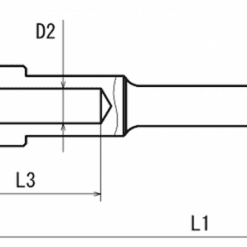 Bản Vẽ đầu Tuýp Vặn 6.35mm Nhật Bản