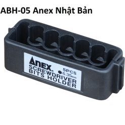 Khay đựng mũi vặn vít 5 lỗ ANEX 6.35mm ABH-05