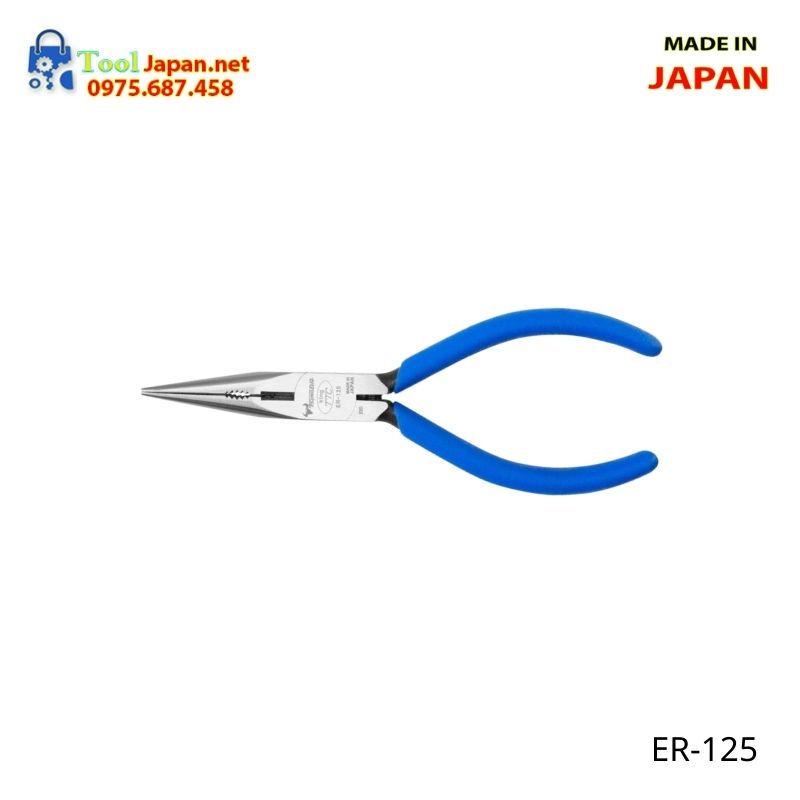 TSUNODA MR-120DG 5" Long Nose Pliers TG Handle