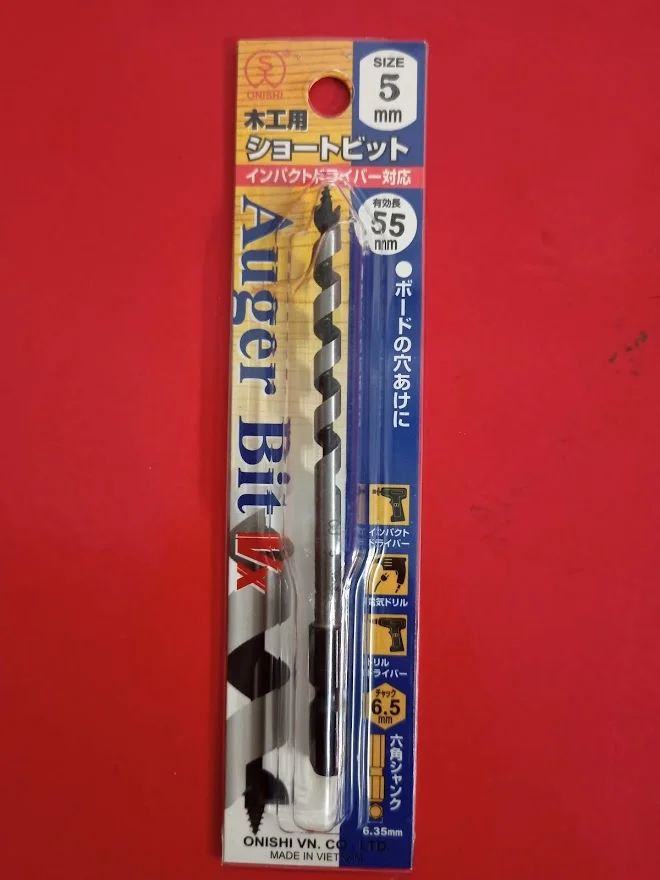 No.1 Mũi Khoan Gỗ 5mm