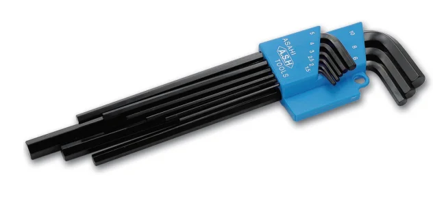 Bộ Lục Giác Thường Hệ Mét 9 Chi Tiết Als0990 Asahi Japan