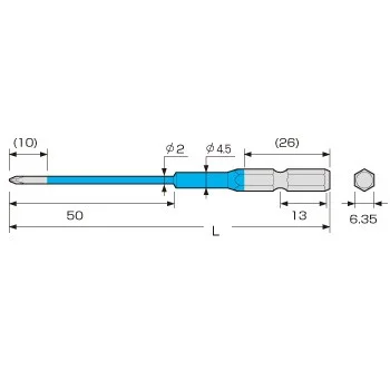 Thông số kỹ thuật mũi vít điện tử Anex Japan ACD-00065