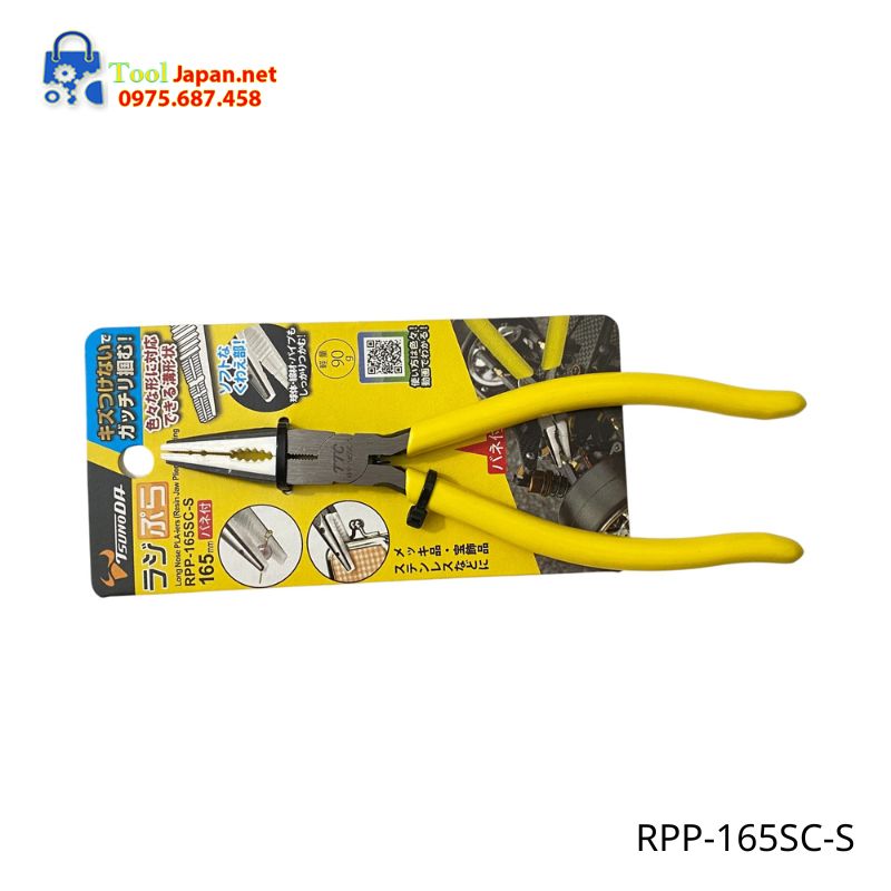 Kìm Nhọn Miệng Nhựa 165mm Tsunoda Rpp 165sc S Kìm Nhọn Miệng Nhựa 165mm Tsunoda Rpp 165sc S