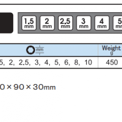 Thông Số Aqs0910 Bộ Lục Giác Bi Dài 9 Cây