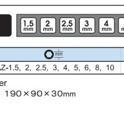 Bộ Lục Giác Azs0910 Asahi Nhật Bản