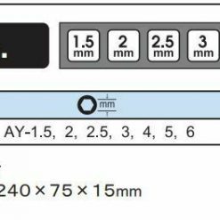 Thông Số Bộ Lục Giác 7 Cây Ays0710