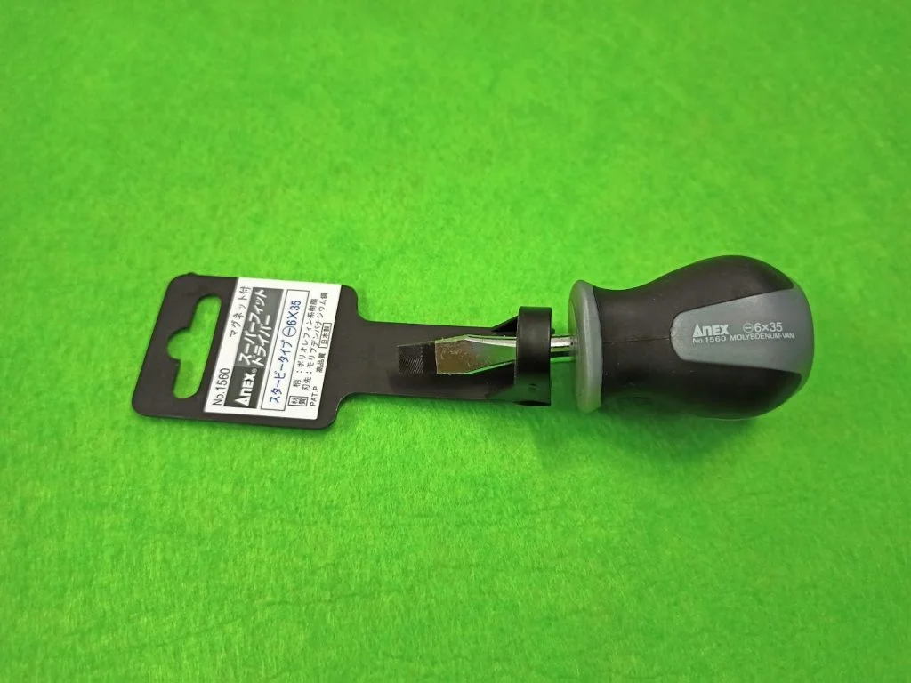 Tô vít 2 cạnh ngắn No.1560-6×35 Anex Japan