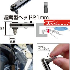 Tay Vặn Vít Mở Góc Hẹp No.436 Anex