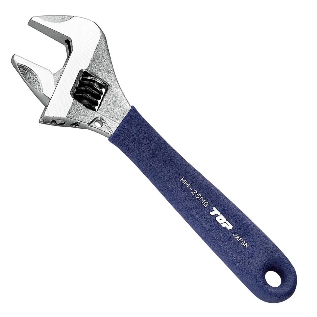 Mỏ lết thường tay cầm xanh HM-25MGNB