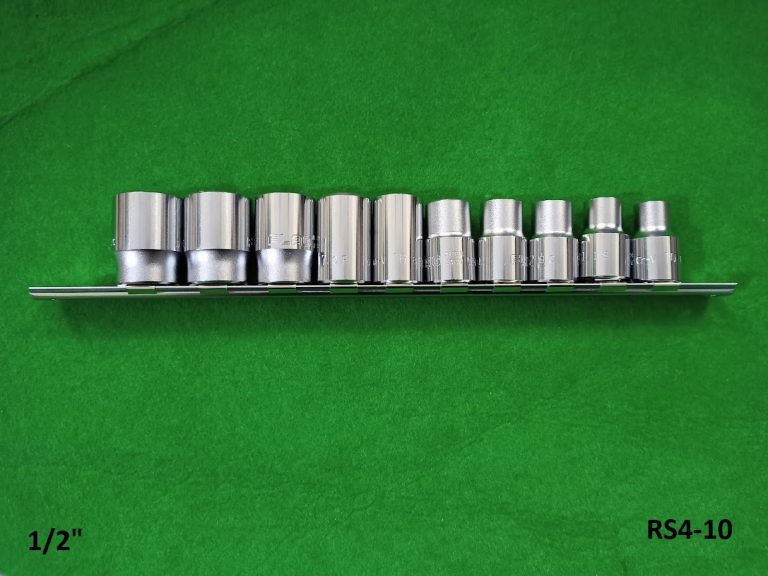 Bộ đầu khẩu 6 cạnh 1/2" loại ngắn RS410 Flag Japan TOOL JAPAN