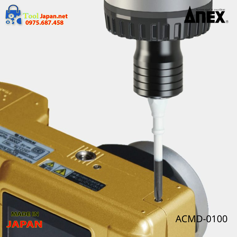 Vỉ 2 Mũi Vít 4 Cạnh Anex Japan Acmd 0100 Vỉ 2 Mũi Vít 4 Cạnh Anex Japan Acmd 0100