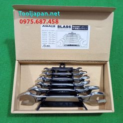 ộ Cờ Lê 2 đầu Miệng 6 Món Slas6 Asahi Japan