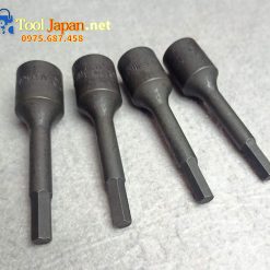 Đầu Tuýp Lục Giác đen 6mm Dài Flag Japan