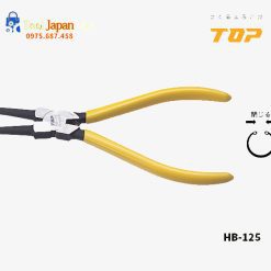 Kìm Bóp Phe Mũi Cong Hb 125 Top Kogyo Japan