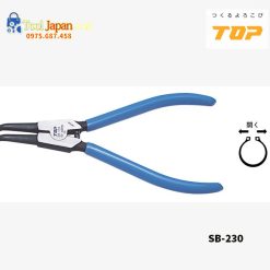 Kìm Mở Phe Mũi Cong Sb 230 Top Kogyo Japan
