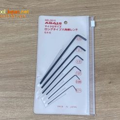 Bộ Lục Giác 6 Cái 0.71 2.5mm Mels610 Asahi Japan