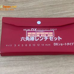 Bộ Lục Giác Thường Ngắn 3 14mm Asahi Axs0810