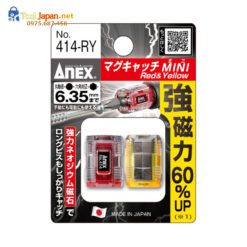 Vỉ 2 Nam Châm Trợ Lực Anex Japan No.414 Ry