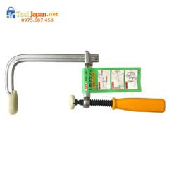 Vam Kẹp Chữ L 100mm Kiểu Tay Vặn Ld 100 Arm Sangyo Nhật Bản