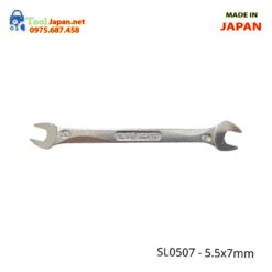 Cờ Lê 2 đầu Miệng 5.5x7mm Asahi Japan Sl0507