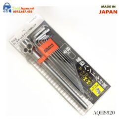 Bộ Lục Giác Bi 9 Món Kèm Tay Vặn Asahi Aqhs920