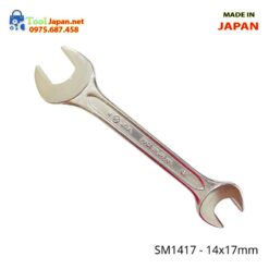 Cờ Lê 2 đầu Miệng 14x17mm Sm1417 Asahi Japan