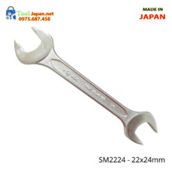 Cờ Lê 2 đầu Miệng 22x24mm Sm2224 Asahi Nhật Bản