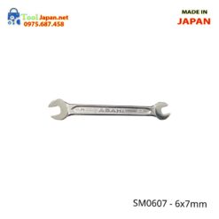 Cờ Lê 2 đầu Miệng 6x7mm Asahi Sm0607