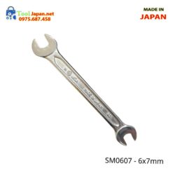 Cờ Lê 2 đầu Miệng 6x7mm Sm0607 Asahi Japan