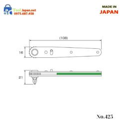 Bản Vẽ Bộ Tay Vặn Và Mũi Vít No.425 Anex Nhật Bản
