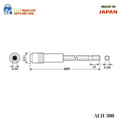 Bản Vẽ Thanh Nối Dài Anex Aeh 300