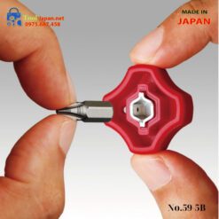 Bộ Vít Tháo Góc Hẹp Kèm Mũi Vít No.59 5b Anex Nhật Bản