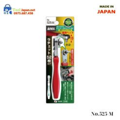 Tay Vặn Tự động Bắt Góc Hẹp Có Chốt Từ Tính No.525 M Anex Japan
