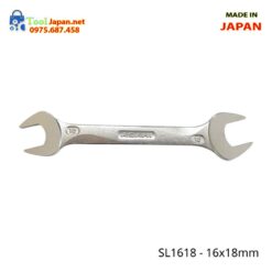 Cờ Lê 2 đầu Miệng 16x18mm Asahi Sl1618