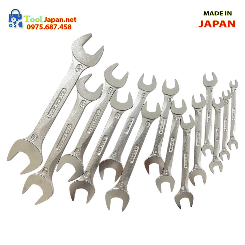 Cờ Lê 2 đầu Miệng Sl Asahi Nhật Bản