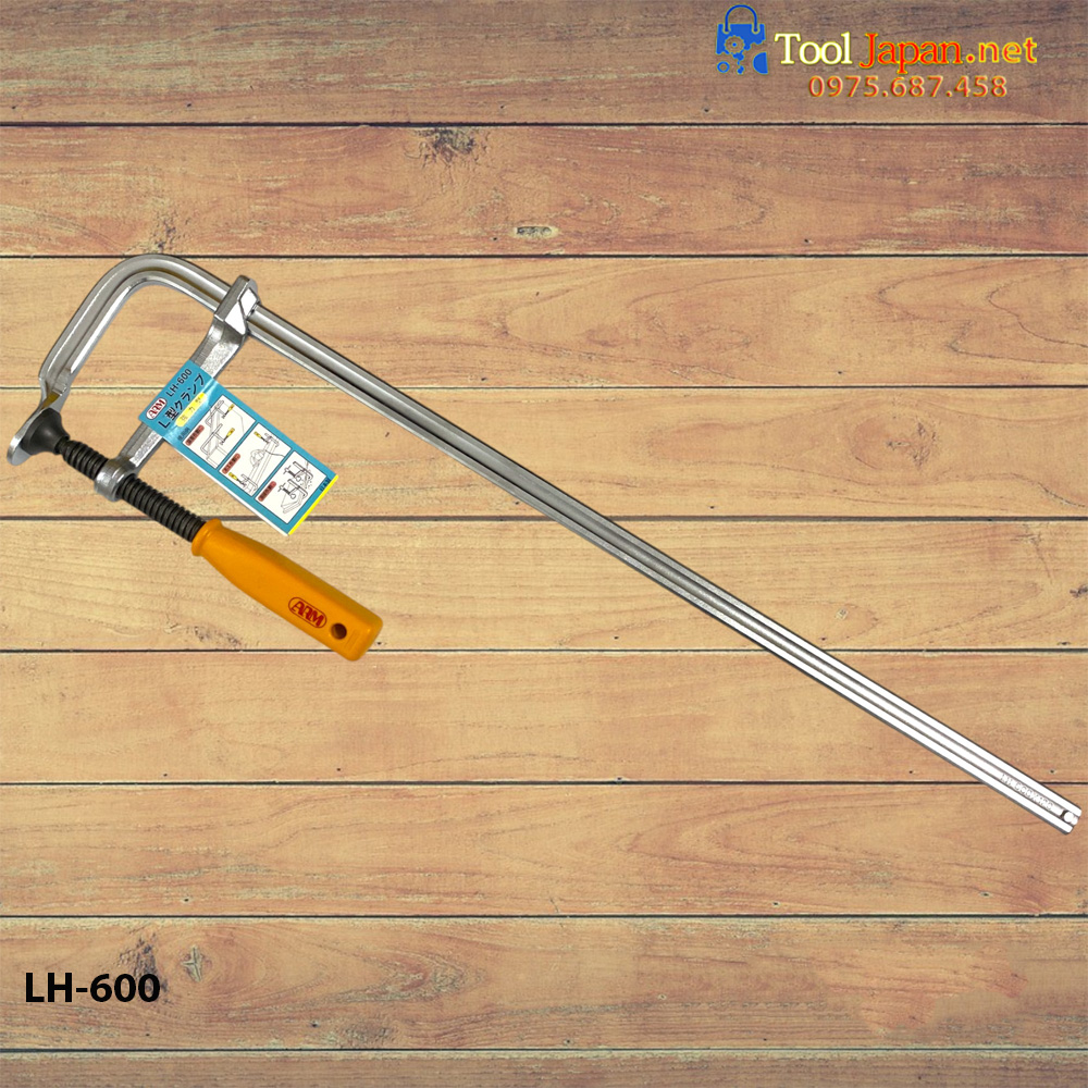 Cảo Chữ F Kẹp Gổ Lh 600 Arm Sangyo Nhật Bản