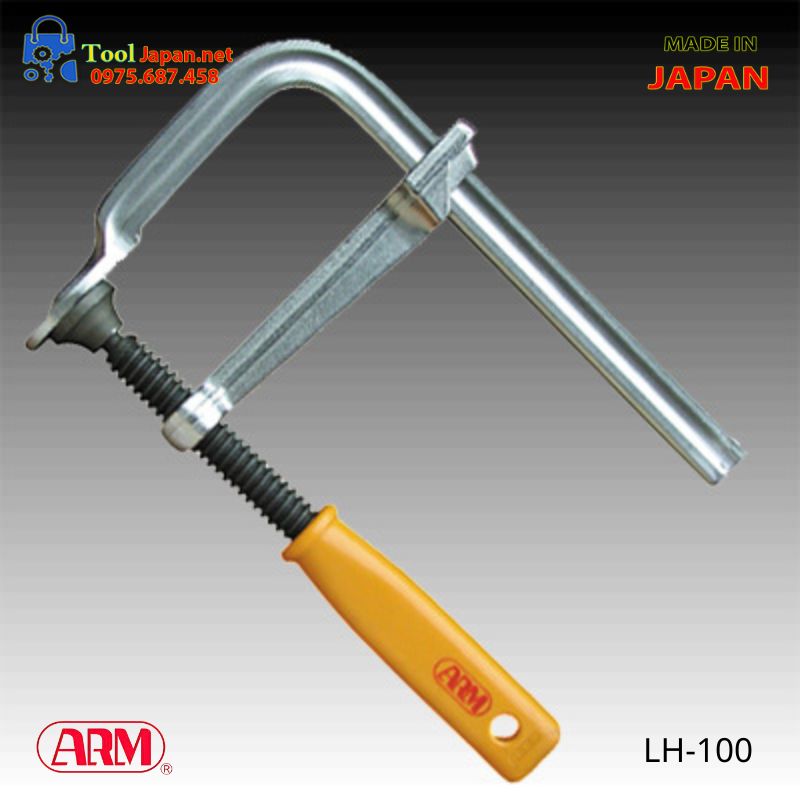 Vam kẹp chữ L kiểu tay vặn ARM LH-100