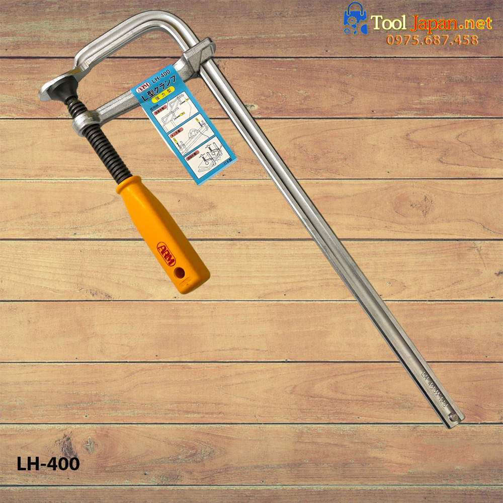 Vam Kẹp Gỗ Chữ L Lh 400 Arm Sangyo Nhật Bản