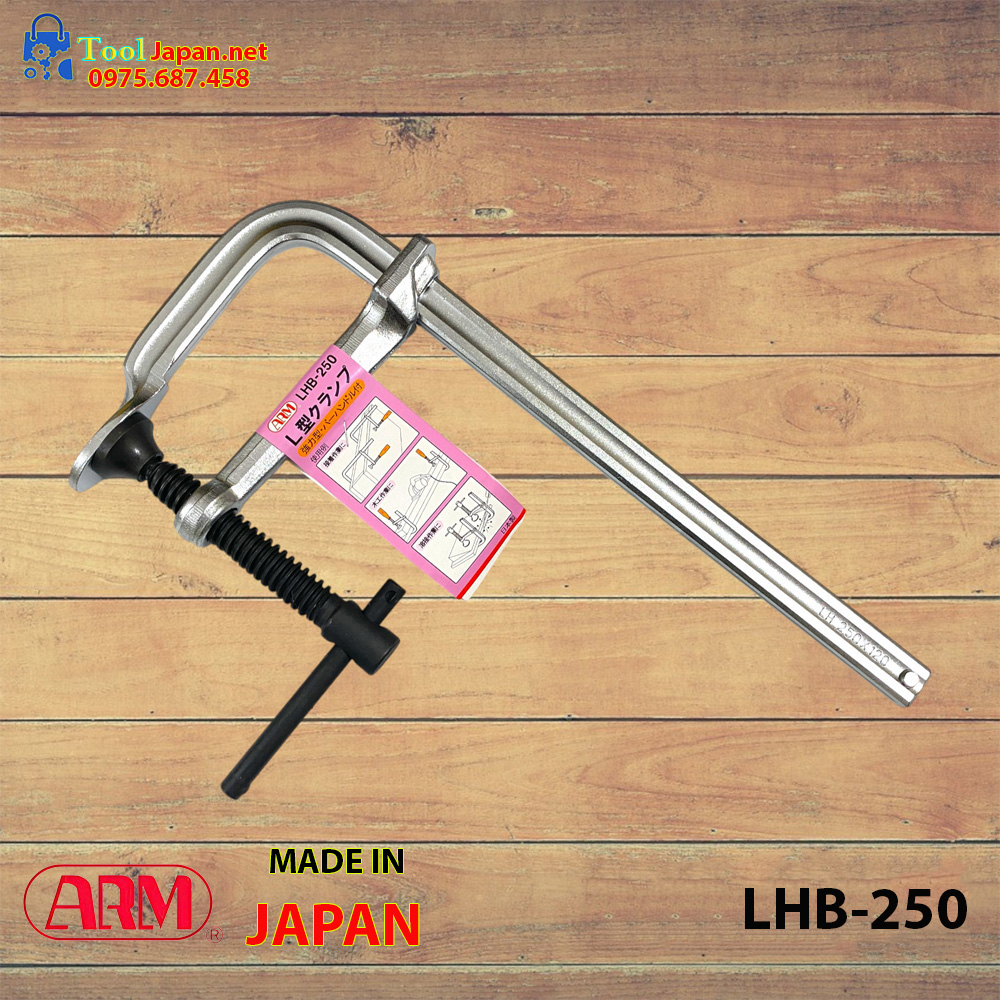 Cảo Chữ F Kiểu Tay Quay Arm Sangyo Nhật Bản Lhb 250