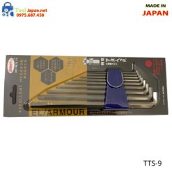 Bộ Lục Giác đầu Bi Dài đầu Ngắn Tts 9 Eight Nhật Bản