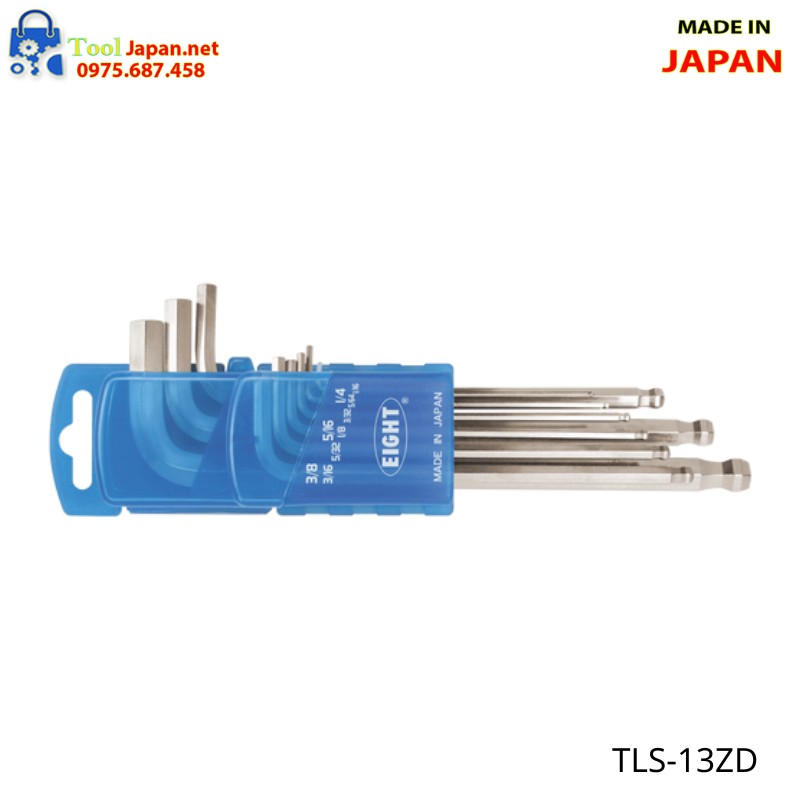 Bộ Lục Giác Hệ Inch Eight Nhật Bản Tls 13zd