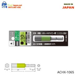 Mũi Vít đầu Lục Giác 10mm Dài 65mm Anex Achx 1065