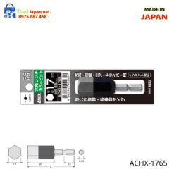 Mũi Vít đầu Lục Giác 17mm Dài 65mm Anex Achx 1765