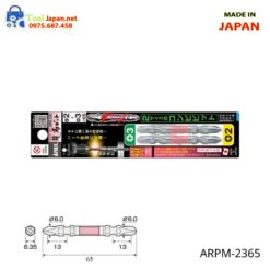 Vỉ 2 Mũi Vít 2 đầu Anex Arpm 2365