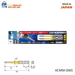 Vỉ 2 Mũi Vít Có Từ Tính Anex Acmm 3065