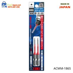 Vỉ 2 Mũi Vít Có Từ Tính Anex Japan Acmm 1865