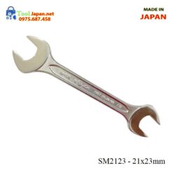 Cờ Lê 2 đầu Miệng 21x23mm Sm2123 Asahi Japan