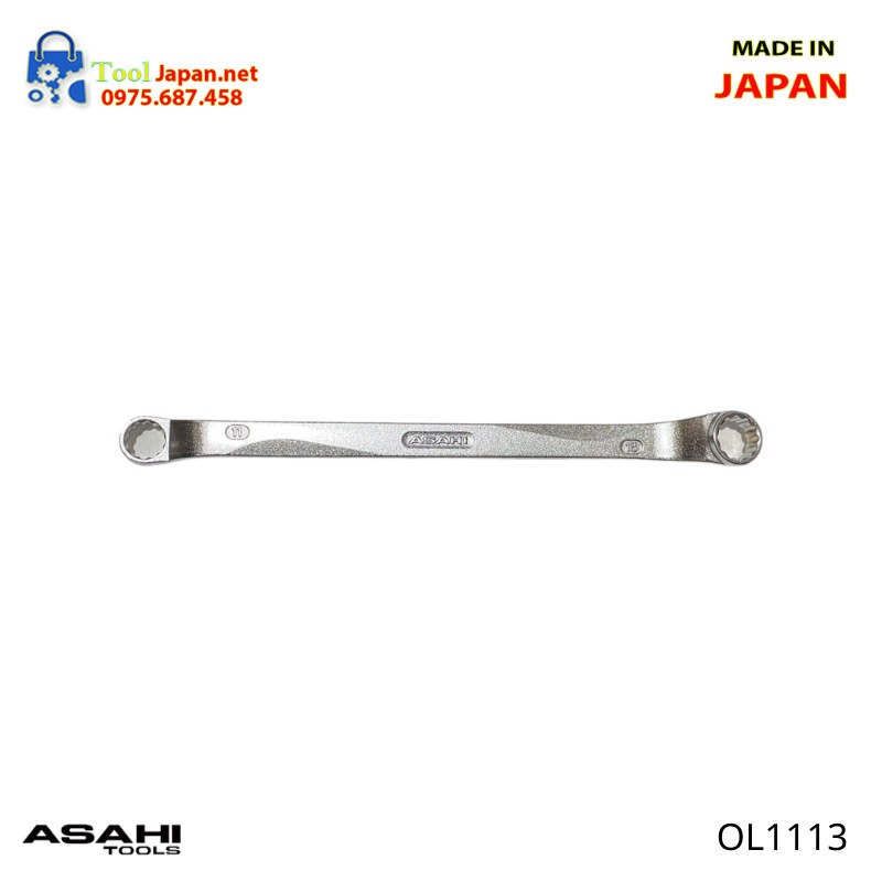 Cờ Lê 2 đầu Vòng 11x13mm Asahi Ol1113 Cờ Lê 2 đầu Vòng 11x13mm Asahi Ol1113